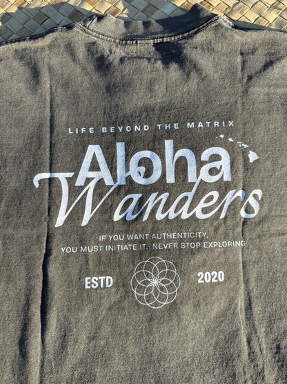 ALOHA WANDERS LIFE BEYOND THE MATRIX UNISEX CREW NECK