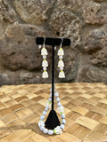 Job’s Tears & White Pua Kalaunu Bracelet - Sterling Silver