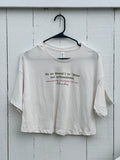 HAWAI’I IS ENLIGHTENED JERSEY CROP TEE