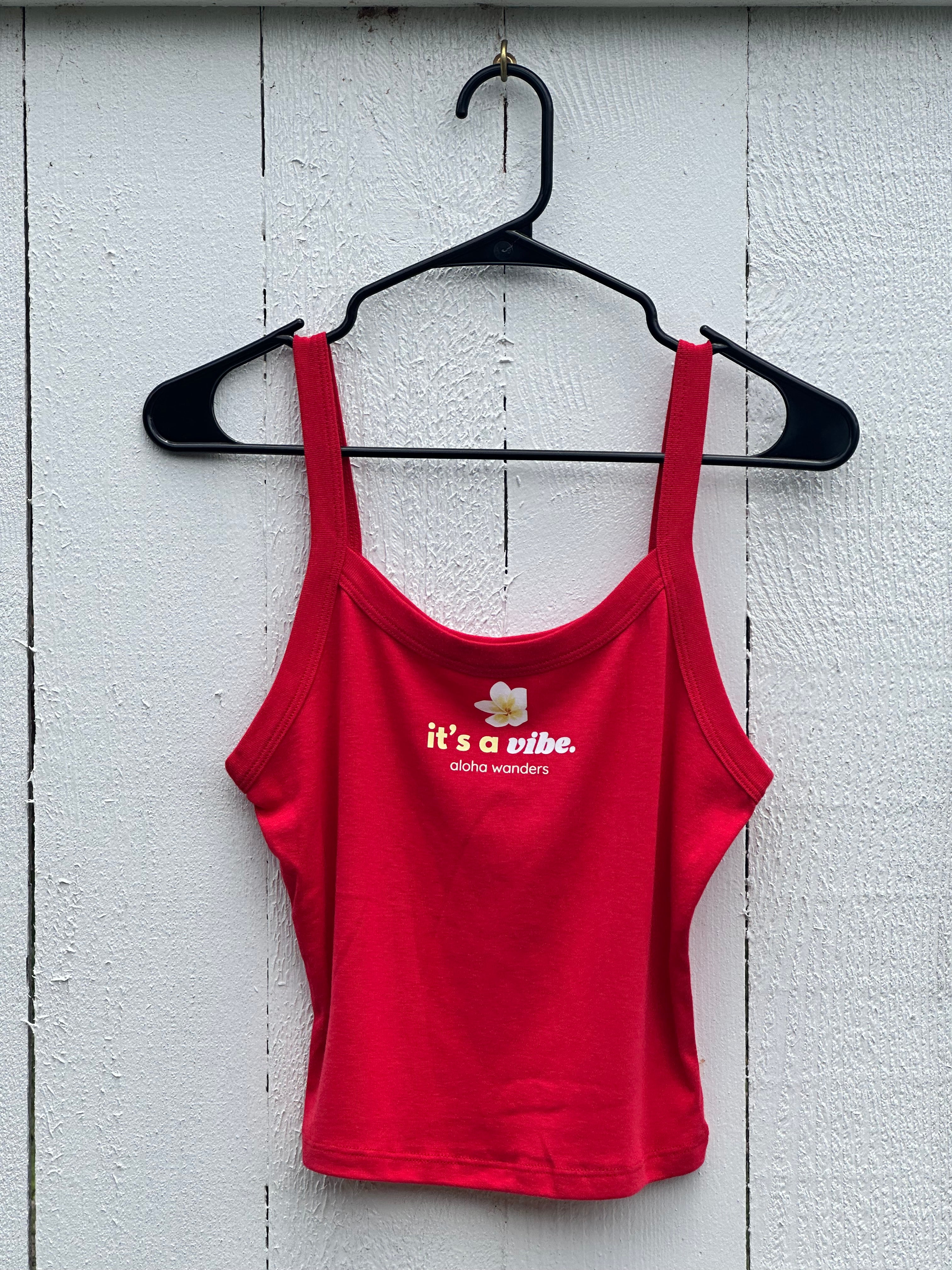 IT’S A VIBE SPAGHETTI STRAP