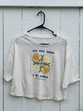 LOVE GIVES LIFE WITHIN JERSEY CROP TEE
