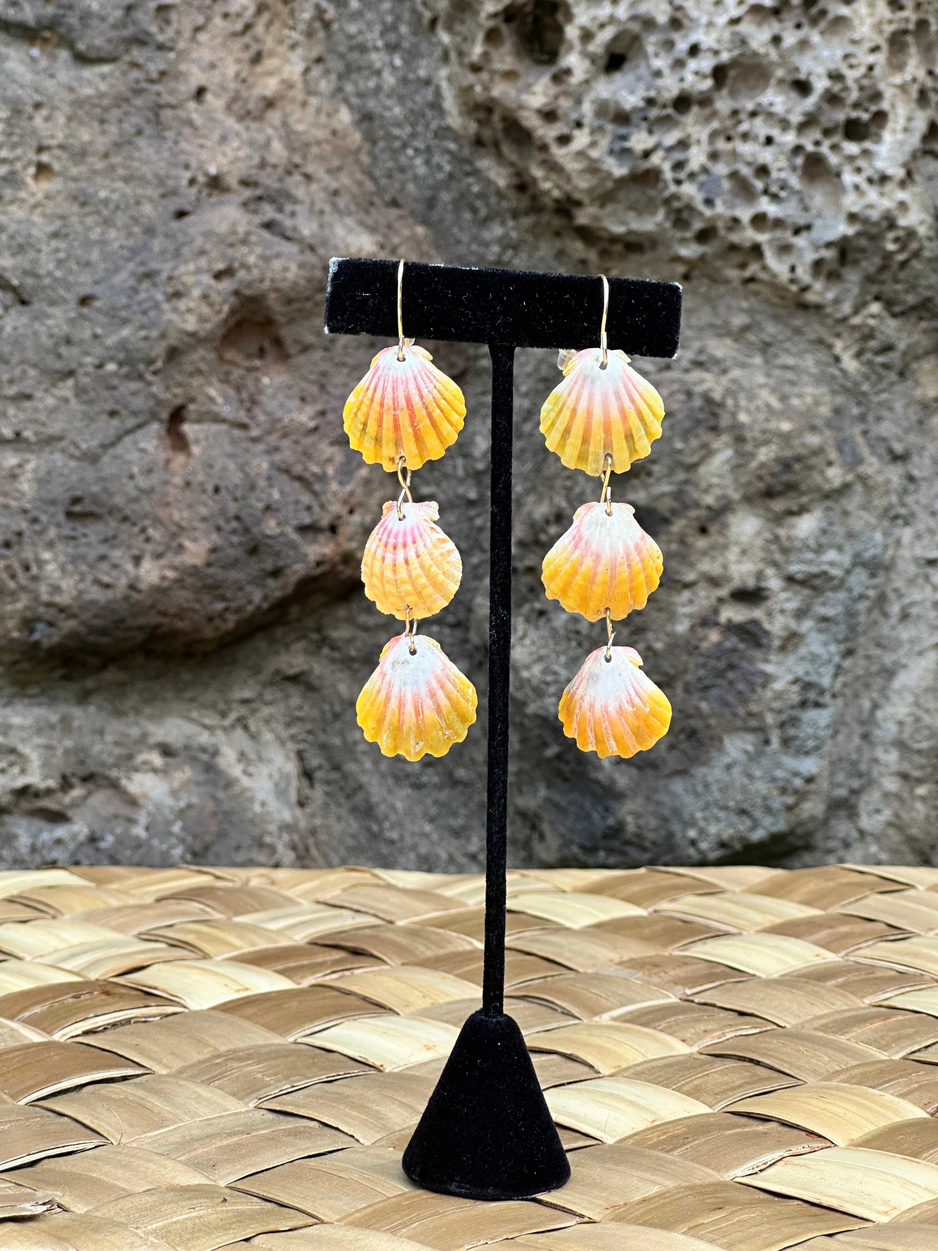 Sunrise Shells Gold Filled