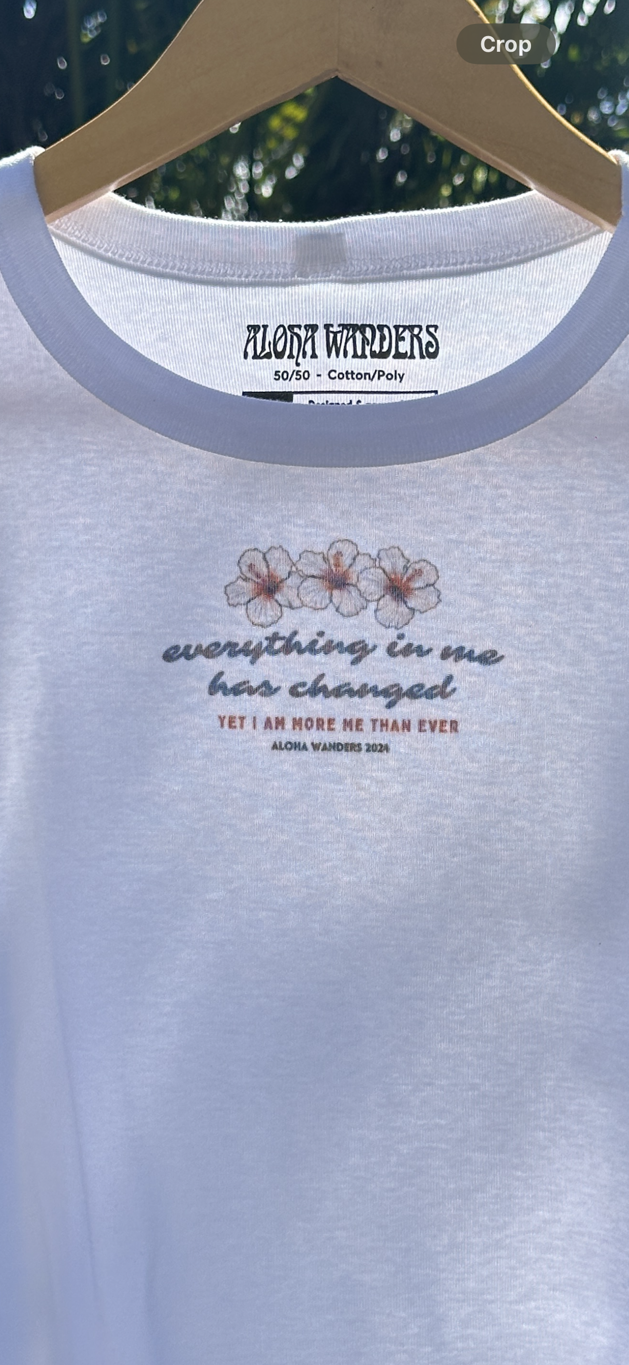 KOKI’O KEA EVERYTHING IN ME MUSCLE CROP TANK