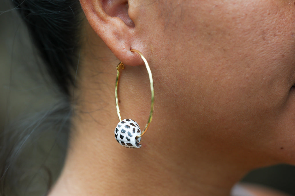 HEBREW CONE HOOPS