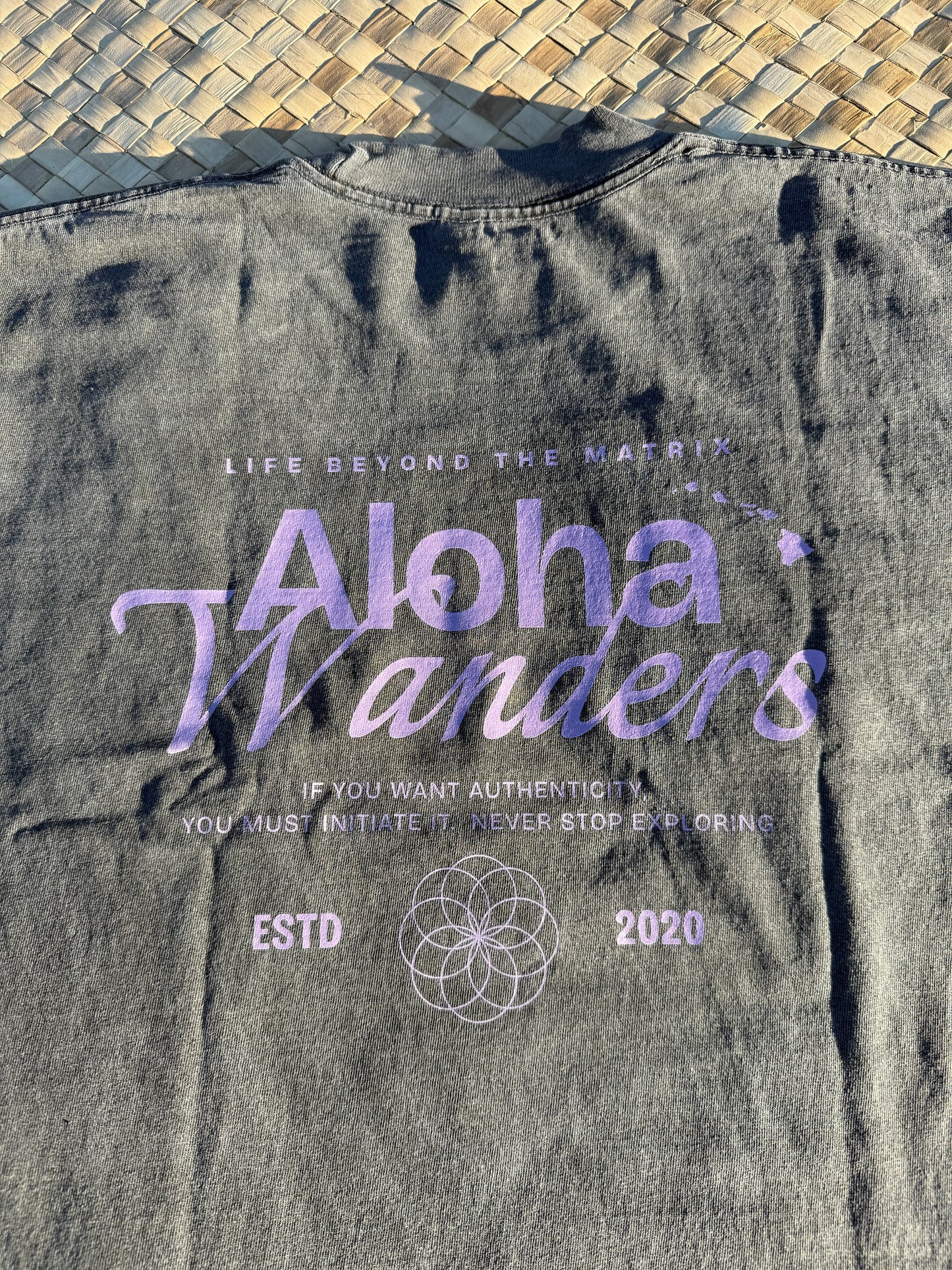 ALOHA WANDERS UNISEX VINTAGE BLACK